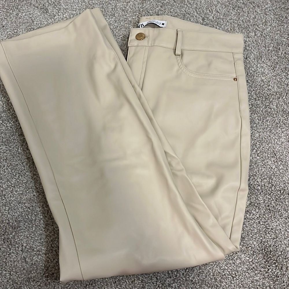 Zara Leather Pants